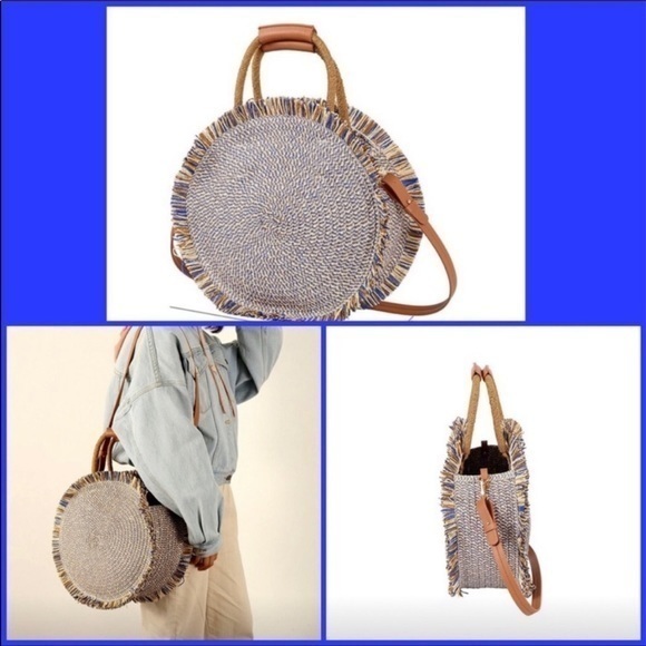 Handbags - Straw Rattan bag